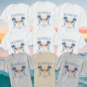 Hawaii Familievakantie T-shirt