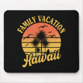 Hawaii Family Vacation 2022 Souvenir Gift Muismat (Voorkant)
