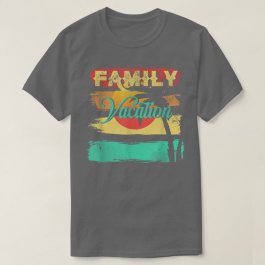 Hawaii Family Vacation Aloha Ocean Island Hawaiian T-shirt (Design voorkant)