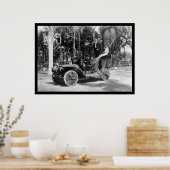 Hawaii Festival Float met Yale Pennant 1912 Poster (Keuken)