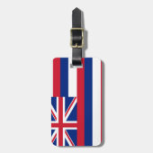 Hawaii Flag Bagagelabel (Voorkant verticaal)