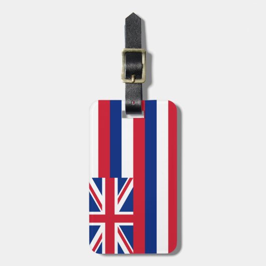 Hawaii Flag Bagagelabel (Voorkant verticaal)