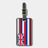 Hawaii Flag Bagagelabel (Voorkant verticaal)