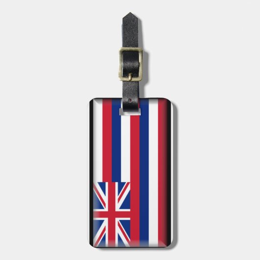 Hawaii Flag Bagagelabel (Voorkant verticaal)