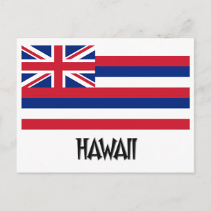 Hawaii Flag Briefkaart