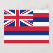 Hawaii Flag Briefkaart (Voorkant)