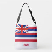 Hawaii Flag Crossbody Tas (Achterkant)