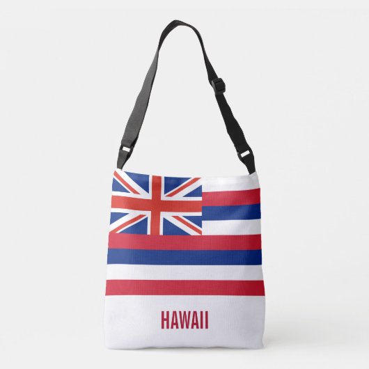 Hawaii Flag Crossbody Tas (Achterkant)