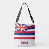Hawaii Flag Crossbody Tas (Voorkant)