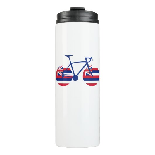 Hawaii Flag Cycling Thermosbeker (Voorkant)