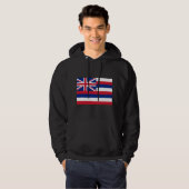 Hawaii Flag Hoodie (Voorkant volledig)