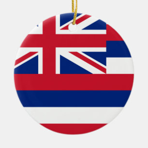 Hawaii Flag Keramisch Ornament