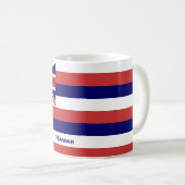 Hawaii Flag Koffiemok (Voorkant rechts)