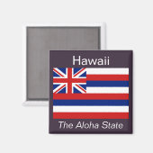 Hawaii Flag Magnet (Voorkant / Achterkant)