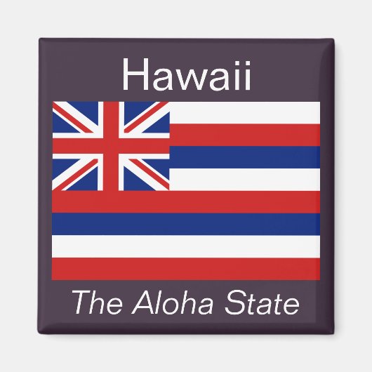 Hawaii Flag Magnet (Voorkant)