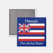 Hawaii Flag Magnet (Voorkant / Achterkant)