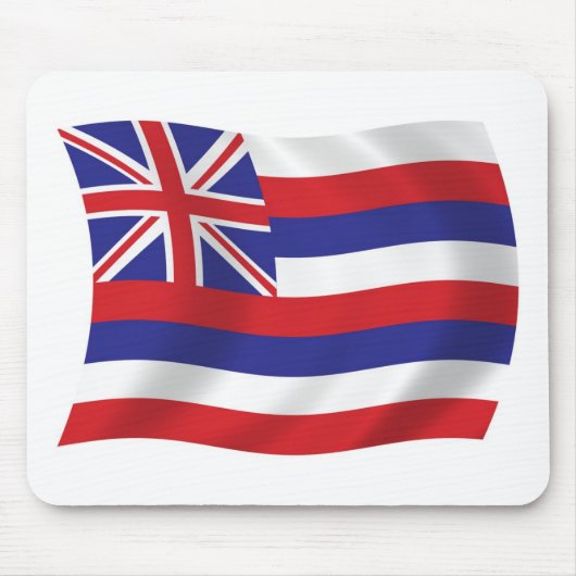 Hawaii Flag Mousepad Muismat (Voorkant)