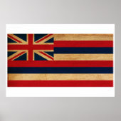 Hawaii Flag Poster (Voorkant)