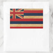 Hawaii Flag Rechthoekige Sticker (Tas)