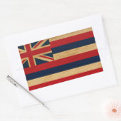 Hawaii Flag Rechthoekige Sticker (Envelop)