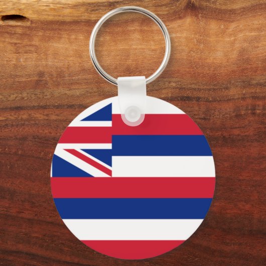 Hawaii Flag Sleutelhanger (Voorkant)