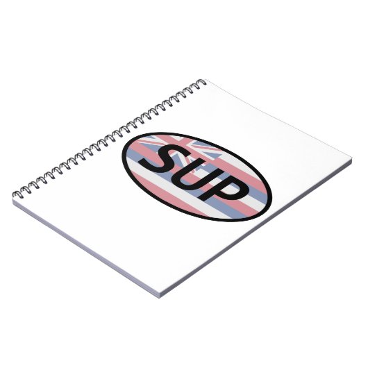 Hawaii Flag Standup Paddling Notitieboek (Linkerzijde)