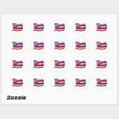 Hawaii Flag Sticker (Vel)