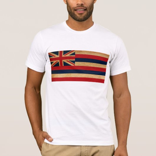 Hawaii Flag T-Shirt (Voorkant)