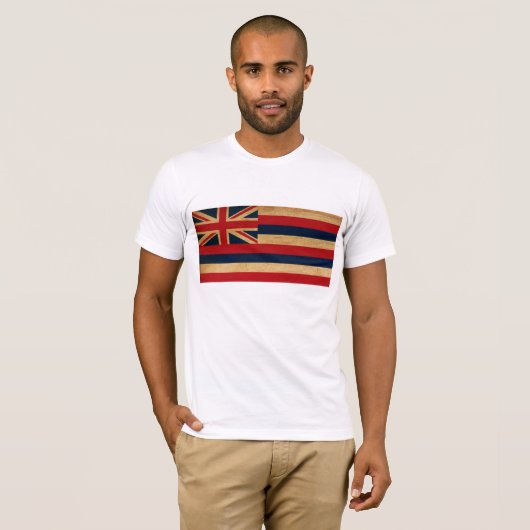 Hawaii Flag T-Shirt (Voorkant volledig)