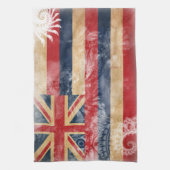 Hawaii Flag Theedoek (Verticaal)