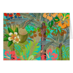 Hawaii Flower Hula Floral Graphic