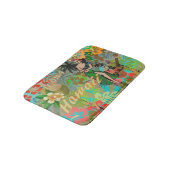 Hawaii Flower Hula  Floral Graphic Badmat (Gekanteld)