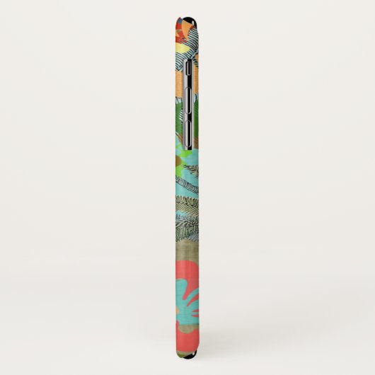 Hawaii Flower Hula  Floral Graphic Case-Mate iPhone Case (Achterkant/links)