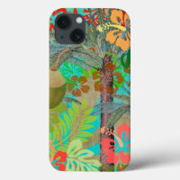 Hawaii Flower Hula  Floral Graphic