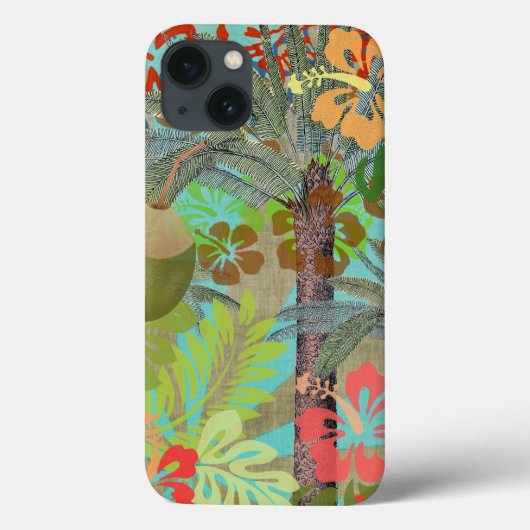 Hawaii Flower Hula Floral Graphic Case-Mate iPhone Case (Achterkant)