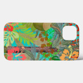 Hawaii Flower Hula Floral Graphic Case-Mate iPhone Case (Achterkant (horizontaal))