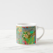 Hawaii Flower Hula  Floral Graphic Espresso Kop (Rechts)