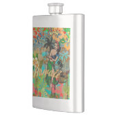 Hawaii Flower Hula  Floral Graphic Flacon (Links)