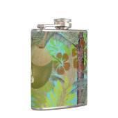 Hawaii Flower Hula  Floral Graphic Heupfles (Rechts)