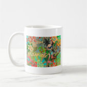 Hawaii Flower Hula  Floral Graphic Koffiemok (Links)