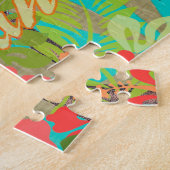 Hawaii Flower Hula Floral Graphic Legpuzzel (Zijkant)