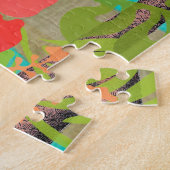 Hawaii Flower Hula  Floral Graphic Legpuzzel (Zijkant)