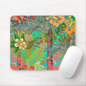 Hawaii Flower Hula  Floral Graphic Muismat (Met muis)