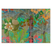 Hawaii Flower Hula Floral Graphic Snijplank (Voorkant)