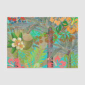 Hawaii Flower Hula  Floral Graphic Tissuepapier (Voorkant)