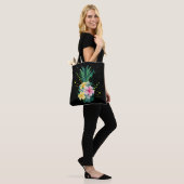 Hawaii Flower Pineapple Art Vacking Tote Bag (Op model)