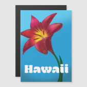 Hawaii Flower Travel print (Voorkant / Achterkant)