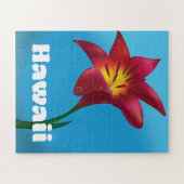 Hawaii Flower Travel print Legpuzzel (Horizontaal)