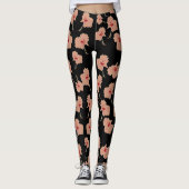 Hawaii Flowers Leggings (Voorkant)