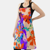 Hawaii Flowers Pink en Paars Schort (Insitu)